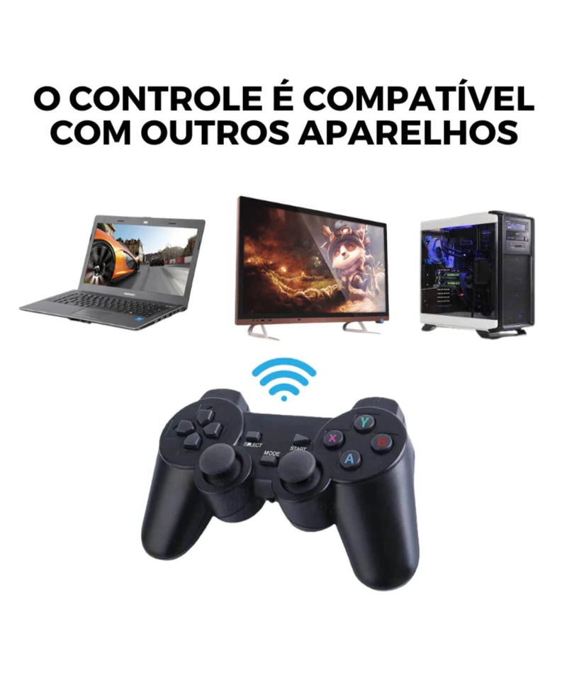 Video Game Stick Retrô 10.000 Jogos