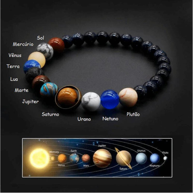 Pulseira Planetas - Unissex